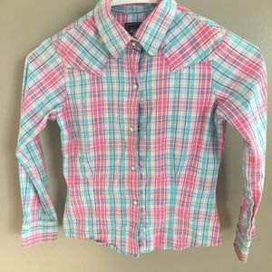 Girls Cruel Girl button down shirt